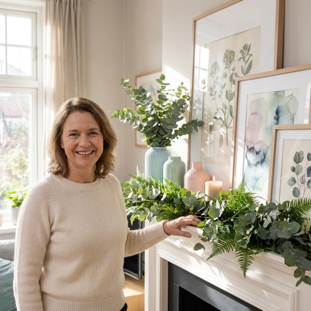 A Spring Mantel That Carries You From Easter to Summer