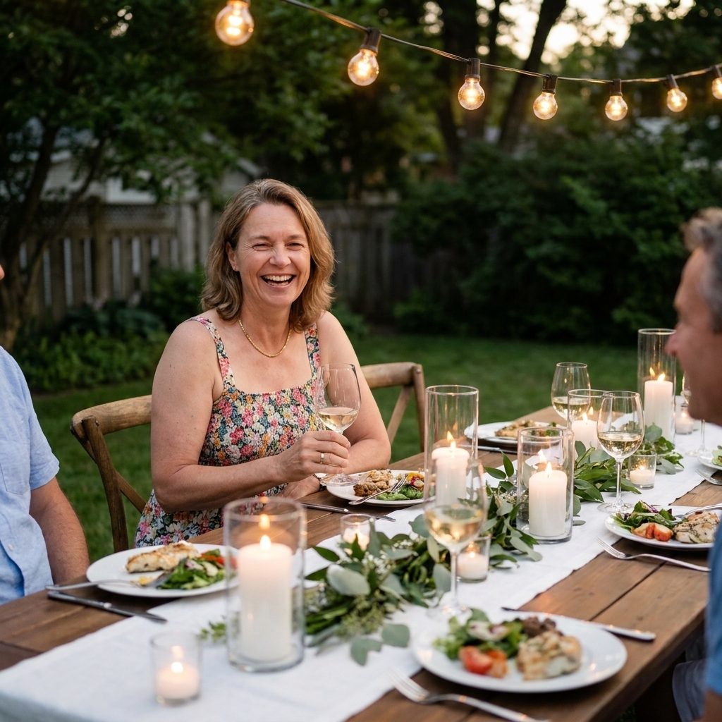Outdoor Summer Dinner Party Styling Checklist