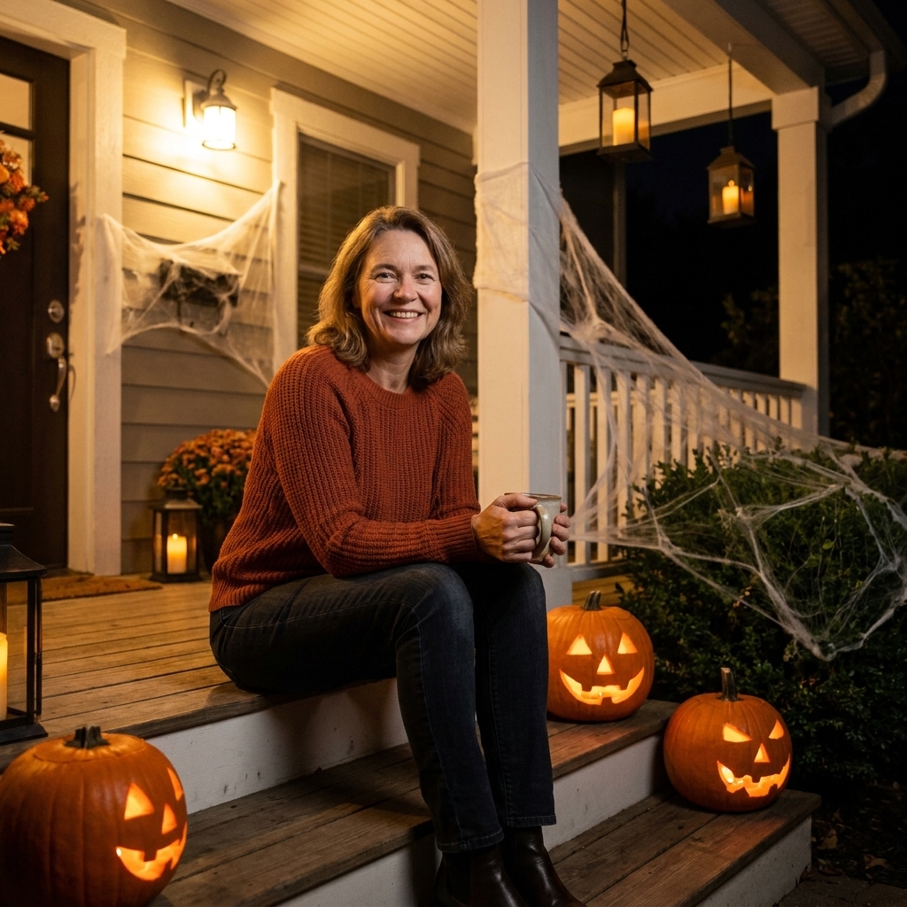 15 Easy DIY Halloween Porch Decorations